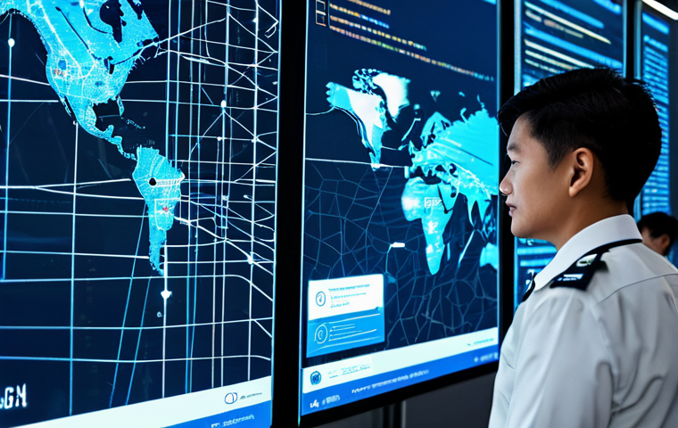 Secure Smart City Hub**
"A bustling, futuristic cityscape at twilight, showcasing a central data hub building, illuminated with complex network patterns. High-tech security personnel in appropriate attire monitor large holographic displays showing data flow. The scene emphasizes secured communication networks, symbolized by encrypted signals. The overall impression is one of safety, innovation, and technological advancement within a protected, family-friendly environment. Perfect anatomy, correct proportions, natural pose. Safe for work, appropriate content, fully clothed, professional. High quality, detailed, professional photography."
**
