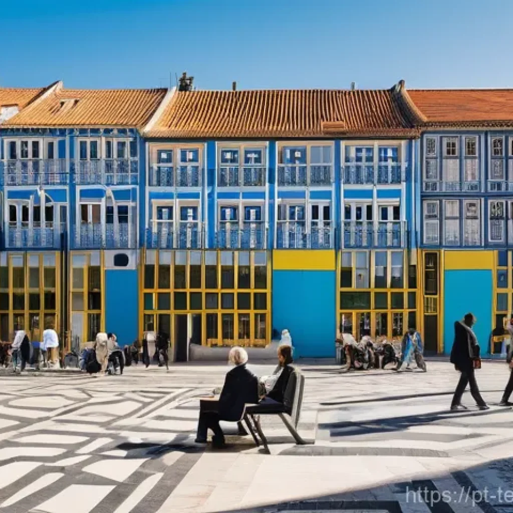 테크노피아 비전과 시민 참여 플랫폼 - Citizen Empowerment in a Smart Portuguese City**
A vibrant, wide-angle shot capturing a diverse grou...