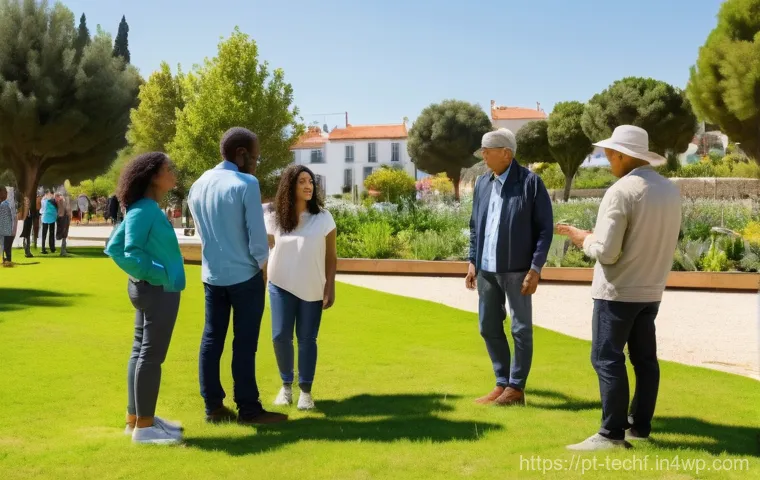 테크노피아 비전과 시민 참여 플랫폼 - Citizen Empowerment in a Smart Portuguese City**
A vibrant, wide-angle shot capturing a diverse grou... 테크노피아 비전과 시민 참여 플랫폼 - Citizen Empowerment in a Smart Portuguese City**
A vibrant, wide-angle shot capturing a diverse grou...