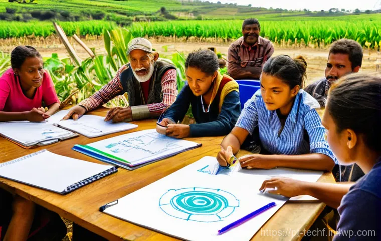 테크노피아 비전의 사회적 기업 모델 - **Sustainable Technology in a Lusophone African Landscape**
An inspiring, aerial-perspective pho... 테크노피아 비전의 사회적 기업 모델 - **Sustainable Technology in a Lusophone African Landscape**
An inspiring, aerial-perspective pho...